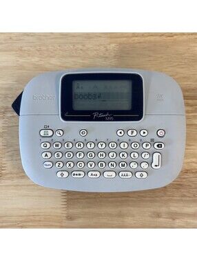 Brother PT-M95 P-Touch Portable M Tape Label Maker Personalized Labels TESTED